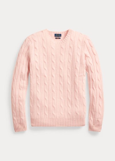 Dámské Svetr Polo Ralph Lauren Cable-Knit Cashmere - 30281-TDRX